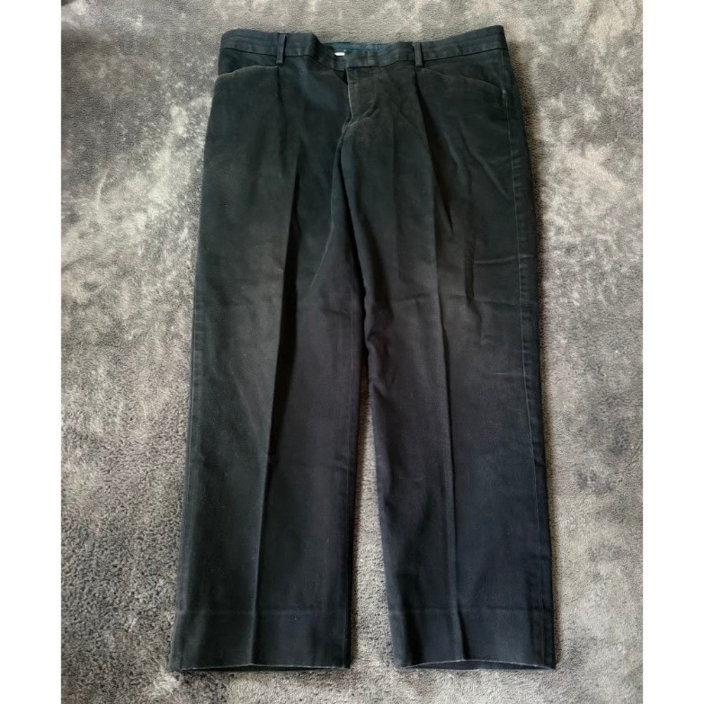 Polo Ralph Lauren Mens Black Chino Pants Straight Leg Stretch 38x27
